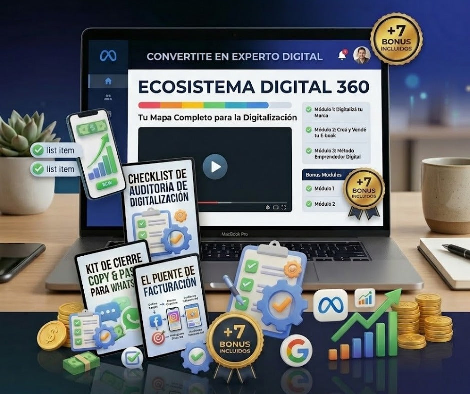 Ecosistema digital 360 + Bonus